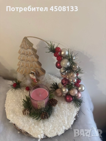 Коледни свещници , снимка 7 - Декорация за дома - 52527622