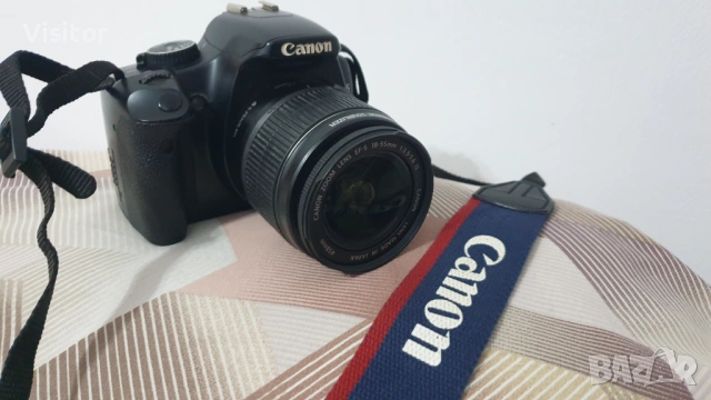 дигитален фотоапарат CANON 450D, снимка 2 - Фотоапарати - 53364182