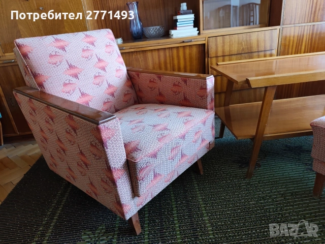 Винтидж холна гарнитура, снимка 3 - Маси - 54183336