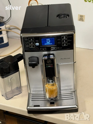 Кафемашина кафе автомат Saeco PicoBarista с гаранция, снимка 4 - Кафемашини - 53452197