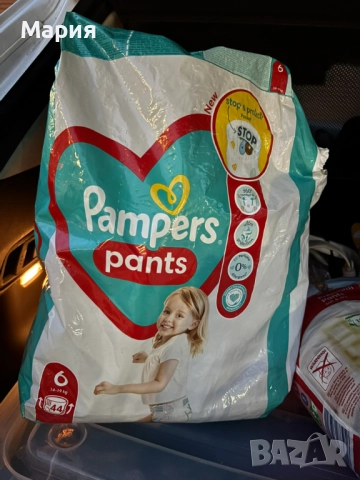 Пелени Pampers pants 6 + Lupilo 6