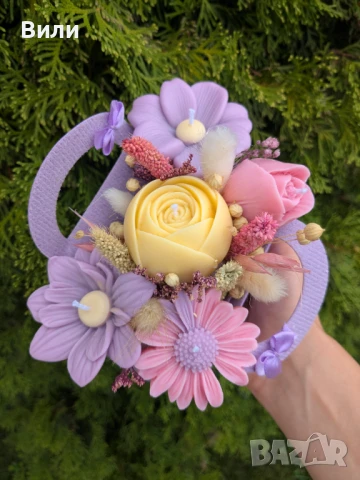 Ароматни свещи и букети с внимание към детайла, снимка 3 - Декорация за дома - 50482298