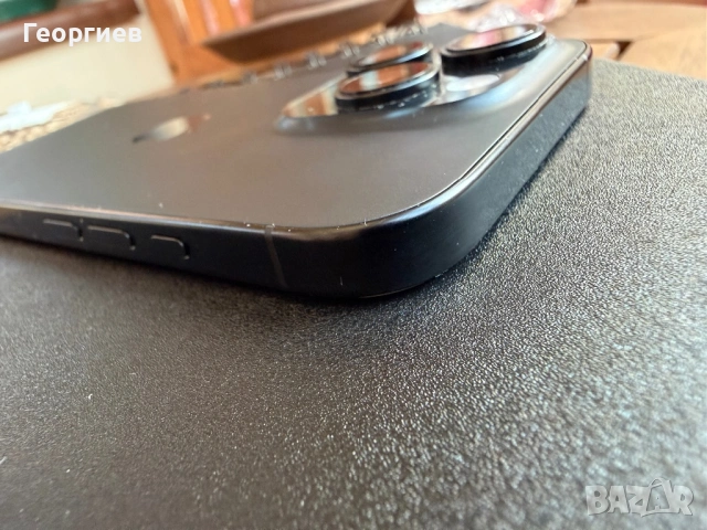 iPhone 16 pro 128GB Black Titanium 93% 286 цикала , снимка 4 - Apple iPhone - 53838781