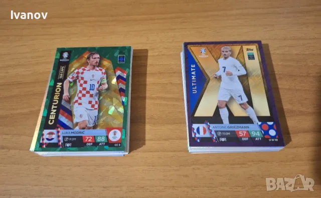 Карти Match Attax Euro 2024, снимка 1 - Колекции - 49049452