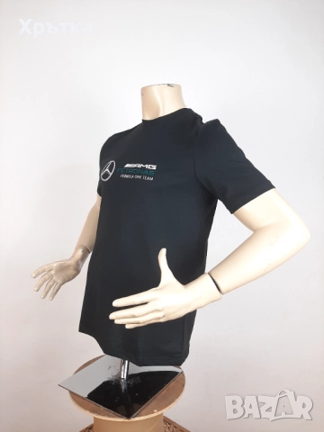 Mercedes AMG F1 Large Logo - Оригинална мъжка тениска размер M, снимка 8 - Тениски - 52939116