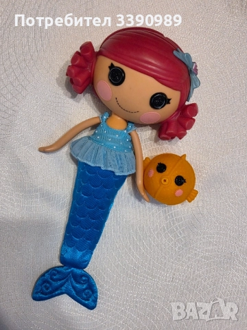 Голяма кукла Лалалупси русалка Lalaloopsy Mermaid, снимка 3 - Кукли - 52183342