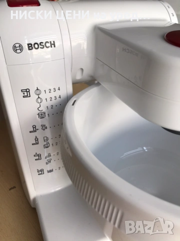 КУХНЕНСКИ РОБОТ BOSCH MUMP1000 600W 3,9l, снимка 4 - Кухненски роботи - 41606970