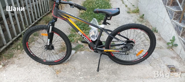 Велосипед 24 цола Алуминиево Дискови спирачки Палцови скорости.