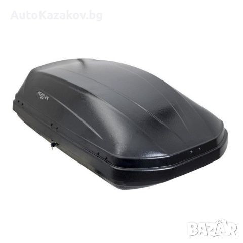 АВТОБОКС кутия за багаж PERFLEX ECONOMIC 370 L черен/сив, снимка 4 - Аксесоари и консумативи - 46008905