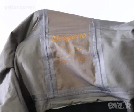 Bergans Y LightLine Air 3L Shell Jacket Men - dark shadow grey - L размер, снимка 2 - Якета - 49986415
