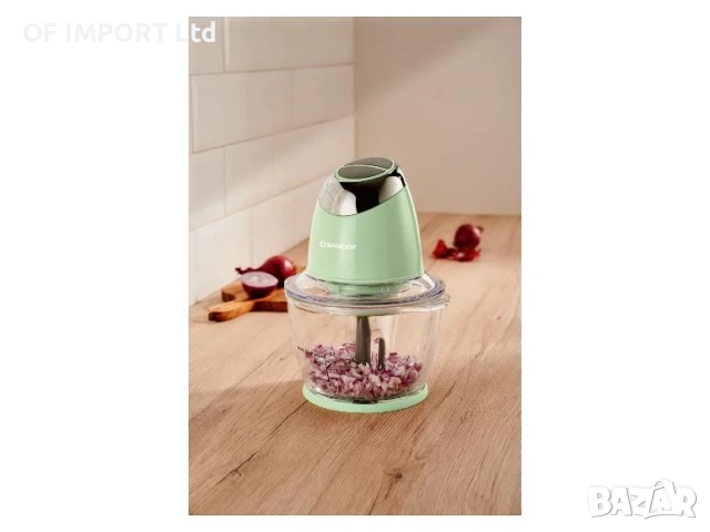 Мултифункционален Кухненски Чопър със Стъклена Кана SILVERCREST 500W, снимка 7 - Чопъри и пасатори - 52386427