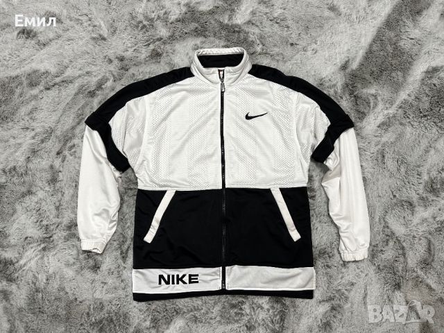 Мъжко винтидж горнище Nike от 90-те, рядък модел, снимка 1 - Суичъри - 46793174