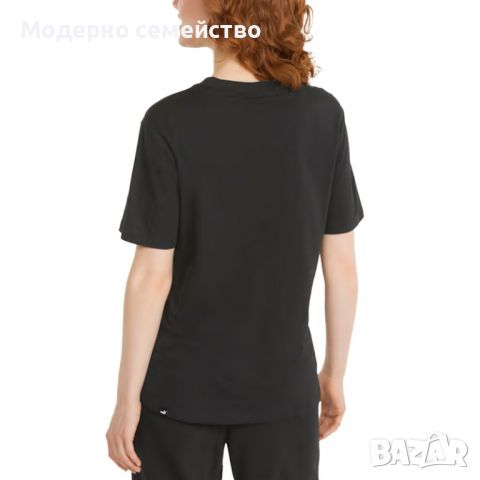 Дамска тениска puma her graphic tee black, снимка 2 - Тениски - 46805911