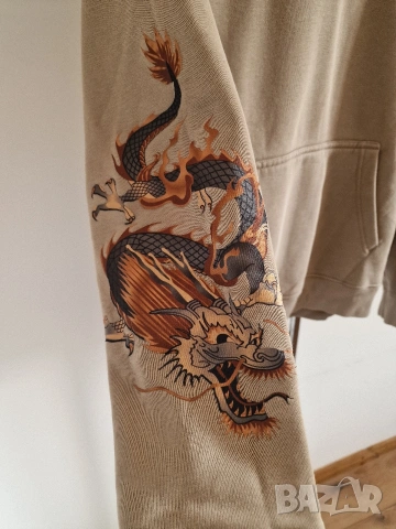 Страхотен мъжки суитчър ALPHA INDUSTRIES размер М , снимка 9 - Суичъри - 53755011