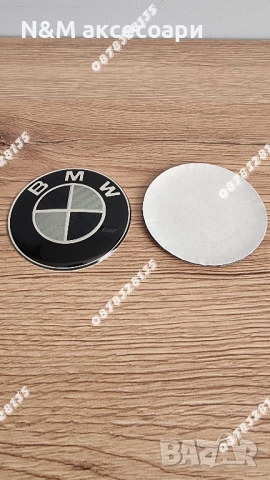 Задна емблема за БМВ / BMW Е46 КОМБИ тип Люспа Карбон