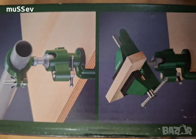 универсално менгеме за закрепване към плот на Парксайд , снимка 2 - Менгемета - 50223098