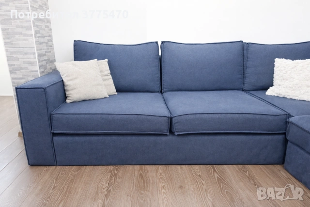 Холна гарнитура Ъглов диван 3/3м, снимка 3 - Дивани и мека мебел - 53847713