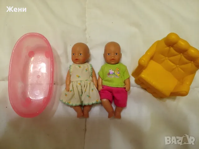 Zapf Creation Baby Born Miniworld малки куклички бебета 4", снимка 1