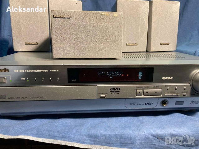 Продавам система Panasonic Home Theater SA-HT75, снимка 6 - Аудиосистеми - 53841378