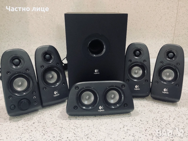 Logitech Z506 Озвучителна Съраунд Система 5.1 Колонки 75W