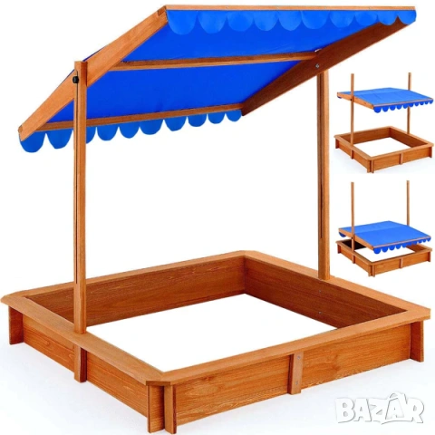 Пясъчник с капак / Дървен пясъчник / Пясъчник със сенник, снимка 9 - Други - 54037010