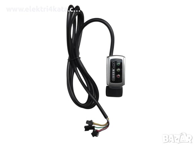 Акселератор (палец) за газта 36V с индикатор