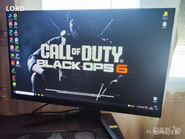 Геймърски монитор Gigabyte AORUS FI25, 24.5", 240Hz - Като нов, снимка 1