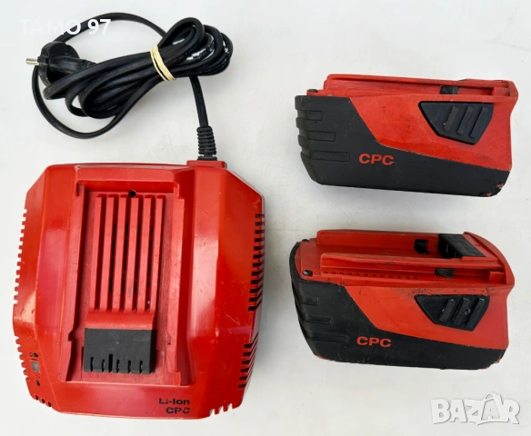 Hilti SCW 22-A - Акумулаторен ръчен циркуляр 2x22V 5.2Ah перфектен!, снимка 9 - Триони и циркуляри - 54045770