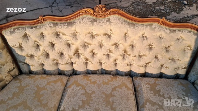 Диван ретро "Чипъндейл", снимка 6 - Дивани и мека мебел - 52534722