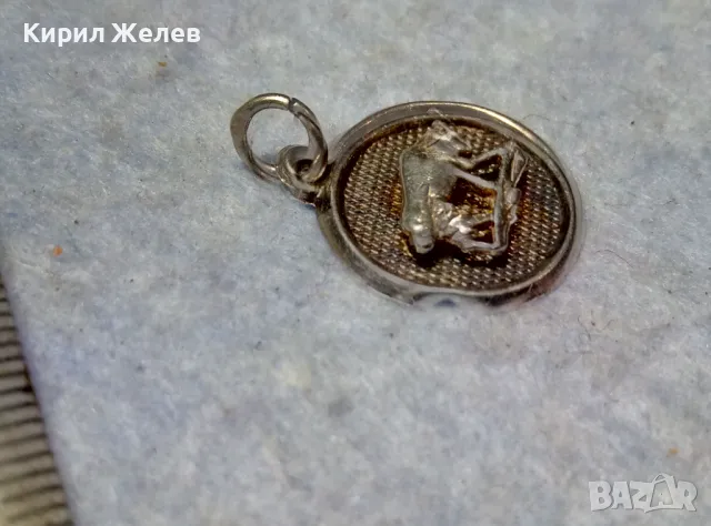 ЗОДИЯ ТЕЛЕЦ АСТРОЛОГИЧЕН СРЕБЪРЕН МЕДАЛЬОН СРЕБРО 925 ХУДОЖЕСТВЕНА РЕЛЕФНА РЪЧНА ИЗРАБОТКА 22198, снимка 10 - Колиета, медальони, синджири - 49704748