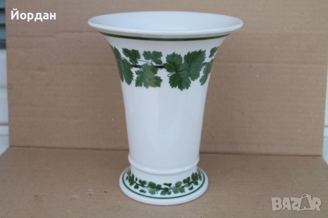 Немска порцеланова ваза ''Meissen'' 1900-та година, снимка 1 - Антикварни и старинни предмети - 46160690