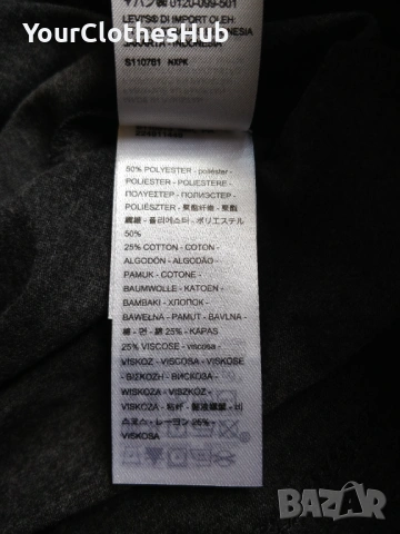 НОВА Levi's S size Мъжка тениска, снимка 6 - Тениски - 53860054