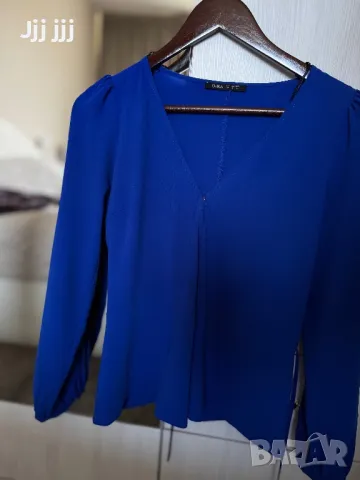 Синя риза Dika, снимка 2 - Ризи - 49508864