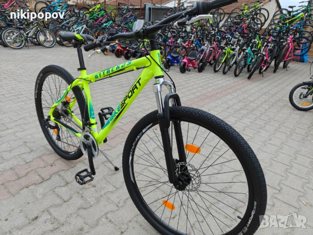 SPRINT Алуминиев велосипед 29" Bikesport ATTACK жълт, снимка 5 - Велосипеди - 53918373
