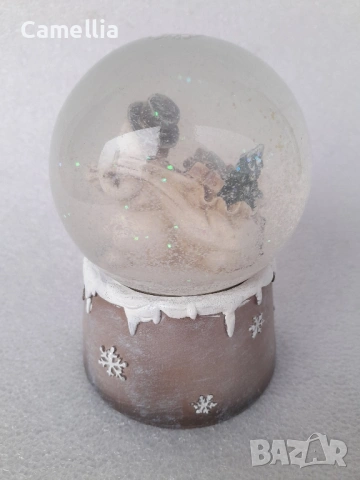 Коледно преспапие - Снежен човек, снимка 2 - Други - 53008710