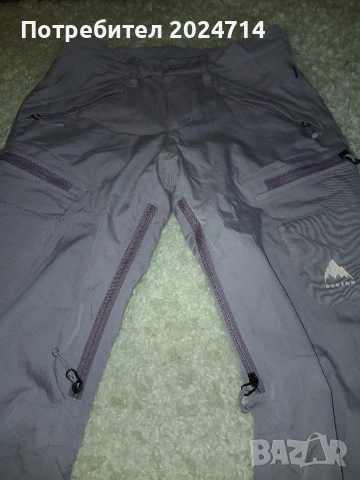 Сноуборд ски панталон Burton XS, снимка 5 - Зимни спортове - 53054116