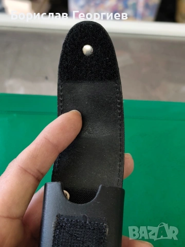 Кожен калъф victorinox с метален клипс 4.0523.31, снимка 3 - Ножове - 54120400