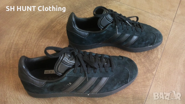 Adidas GAZELE Real Leather Shoes Размер EUR 41 1/3 UK 7 1/2 обувки естествена кожа 125-14-S, снимка 3 - Маратонки - 53039648