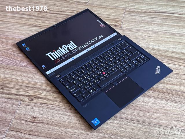 Lenovo T14 Gen2 Touch`Core i5-1145G7/16GB RAM/256GB SSD/Гаранция 15м/FHD IPS, снимка 5 - Лаптопи за работа - 45994202
