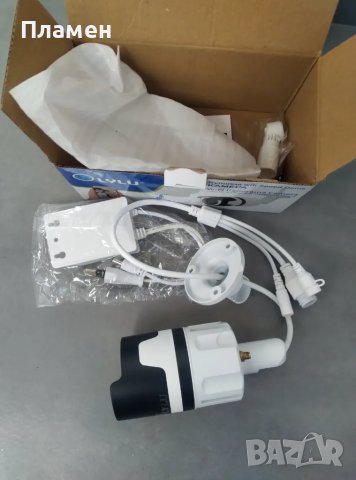 Външна IP, WIFI, IR смарт камера Lylu-801, 5MP, IP65, 5G, авто проследяване, водоустойчива, двупосоч, снимка 4 - IP камери - 49995550