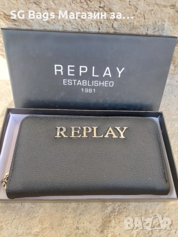 Replay дамско портмоне дамски портфейл код 230, снимка 10 - Портфейли, портмонета - 43966282