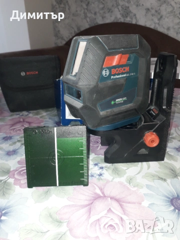 Комбиниран лазерен нивелир Bosch GCL 2-50 G Professional, снимка 9 - Измервателни инструменти - 54016559