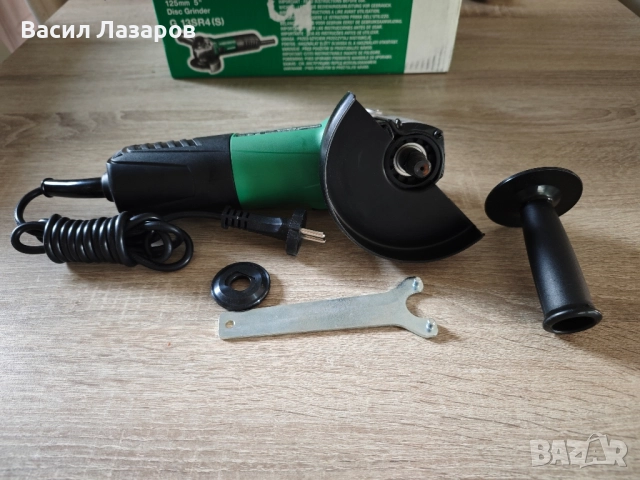 Ъглошлайф,флекс HIKOKI 125mm 730w чисто нов , снимка 3 - Други инструменти - 52197364