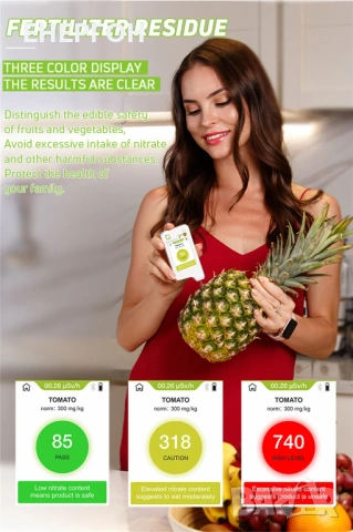 Тестер за нитрати Green Test Плодове и зеленчуци пръскане вредни, снимка 6 - Друга електроника - 53328642