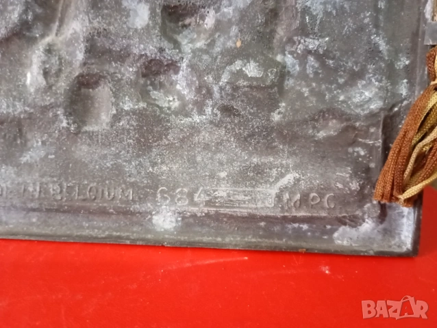 Стара икона,плакет за стена, снимка 4 - Икони - 44802880