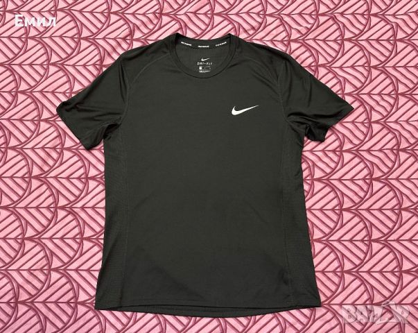 Мъжка тениска Nike Miler Trops, Размер L, снимка 1 - Тениски - 46231065