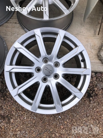 4бр. алуминиеви джанти от AUDI A4 17цола., снимка 3 - Гуми и джанти - 53880524