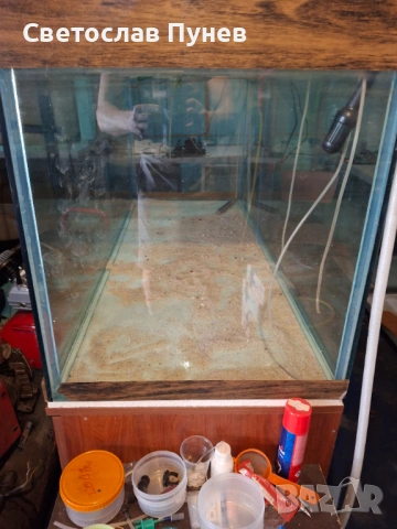 Аквариум 150см 70см 60см със шкафа , снимка 4 - Аквариуми - 54099689