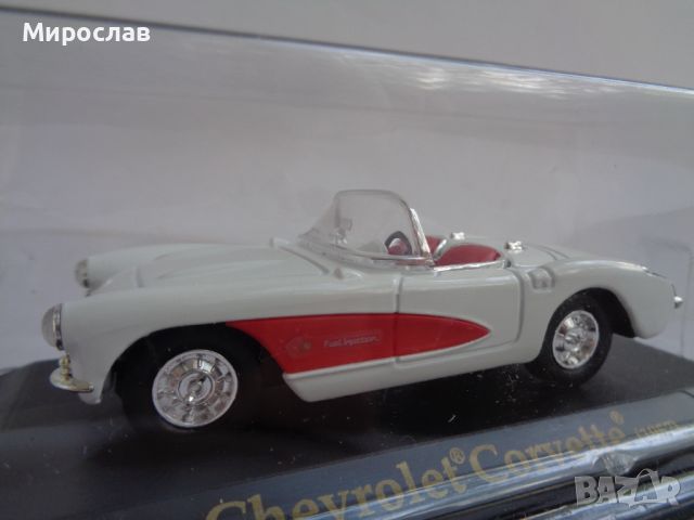 1:43 CHEVROLET CORVETTE ИГРАЧКА КОЛИЧКА МОДЕЛ , снимка 5 - Колекции - 45951914