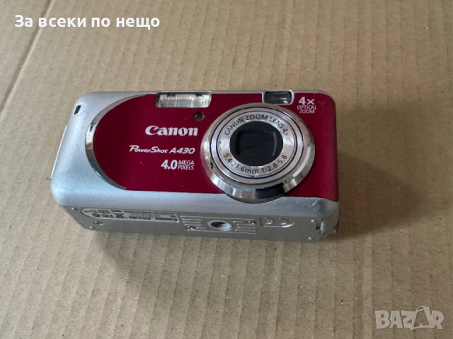 Цифров фотоапарат Canon PowerShot A430 , 4MP ,  Canon A430, снимка 3 - Фотоапарати - 52057663